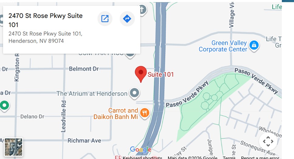 Henderson Office map