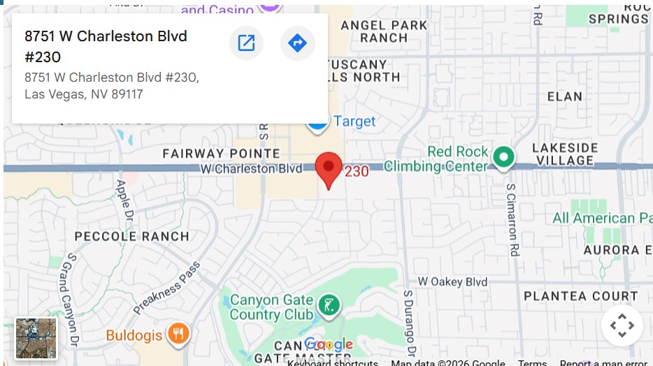 Summerlin Office map